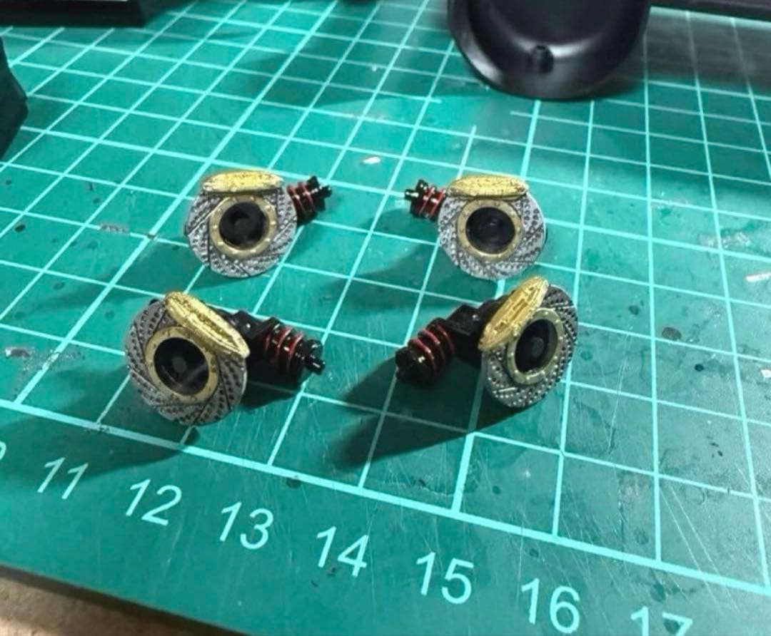 アオシマ URAS 180SX NOS仕様 Ver.2 WORKホイール 深リム