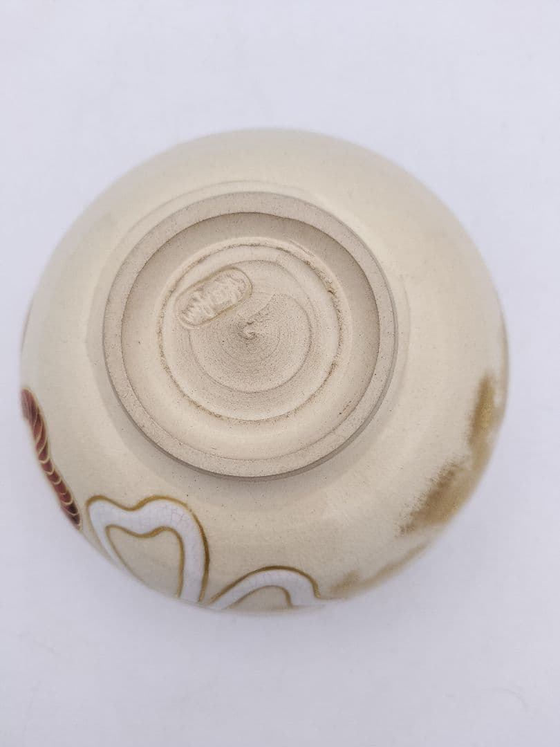 b570茶碗 仁清写　結桜 宮川香雲 木箱 茶道具　古物