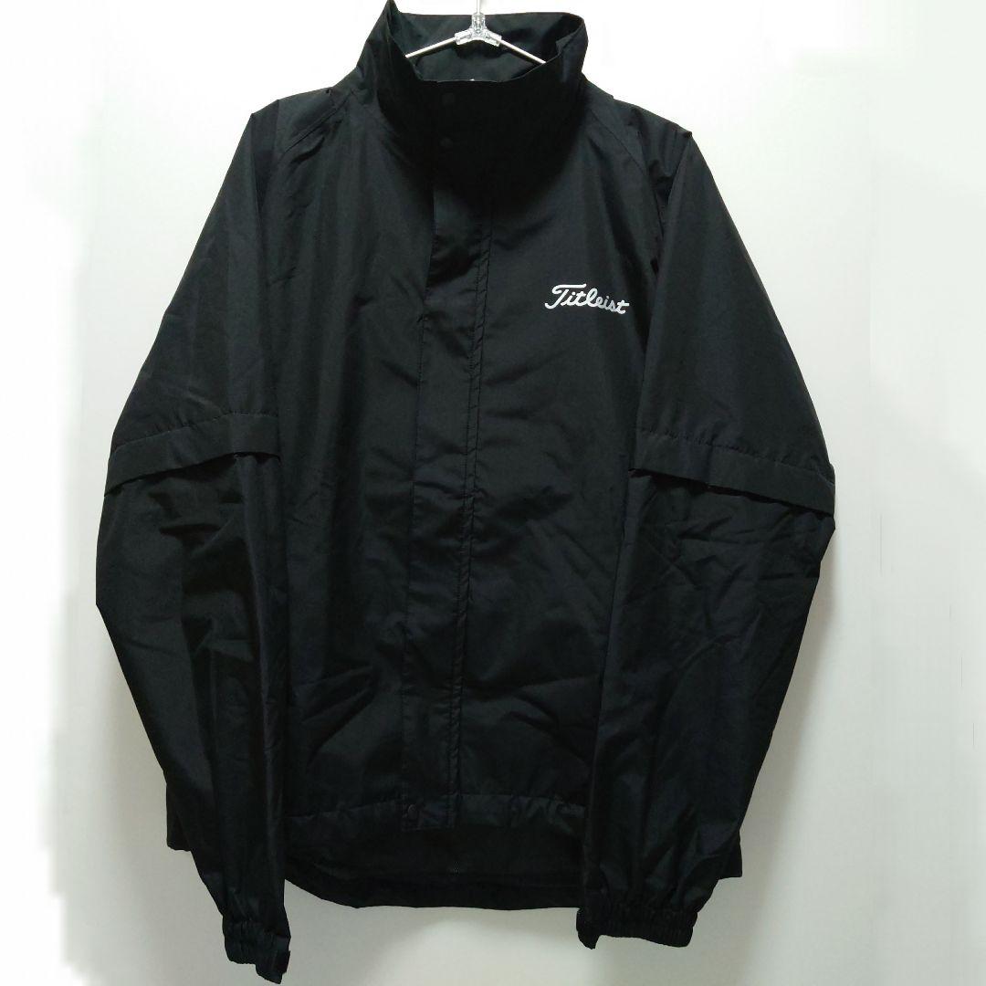 Titleistタイトリスト 黒 LLサイズ レインウェア【美品】