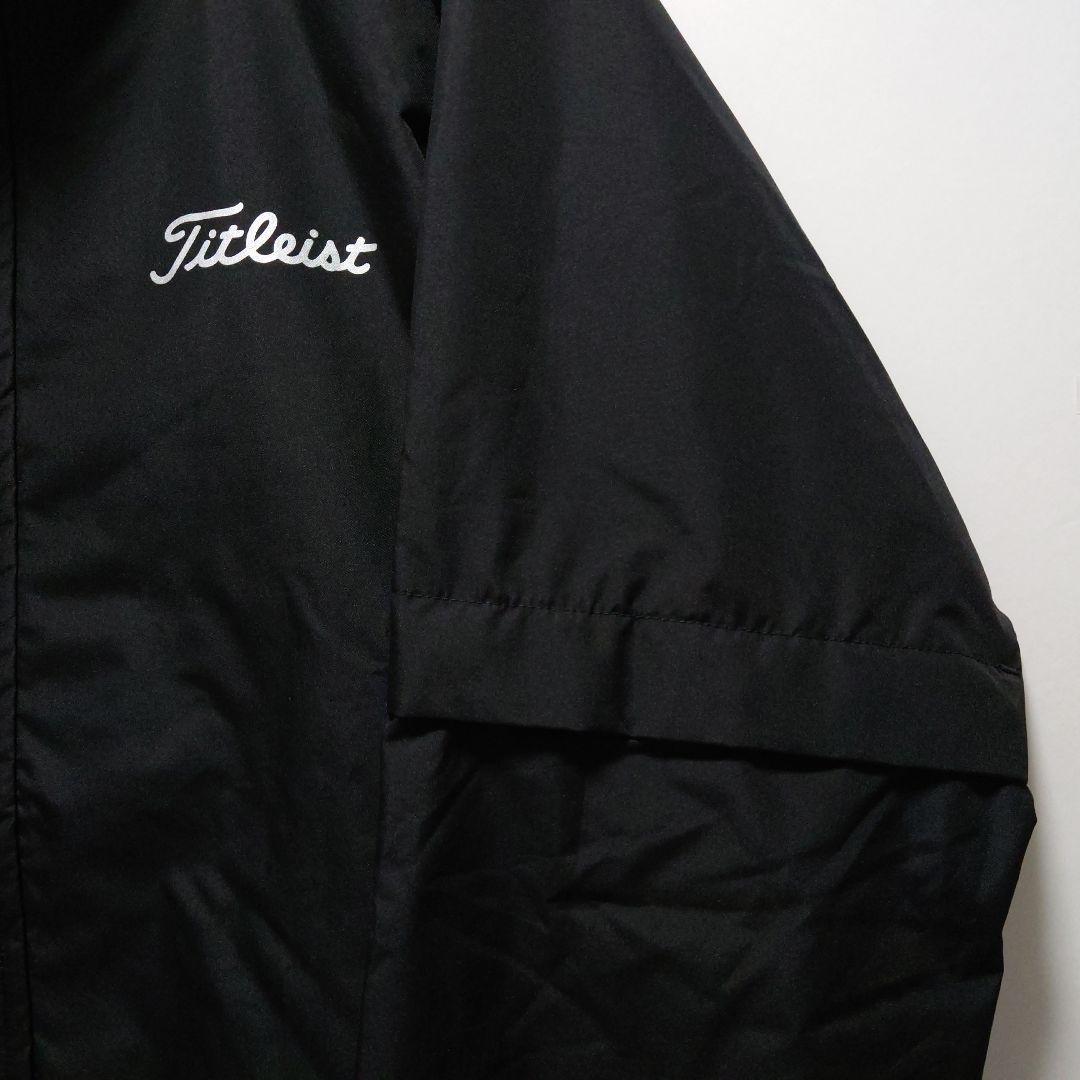 Titleistタイトリスト 黒 LLサイズ レインウェア【美品】