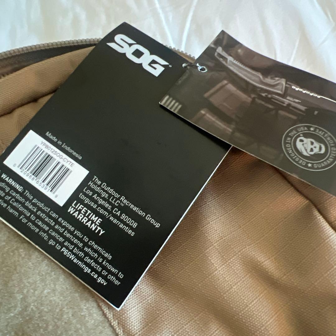 アメリカ直輸入　新品実物　米軍特殊作戦グループ (SOG)用砂漠色戦闘リュック