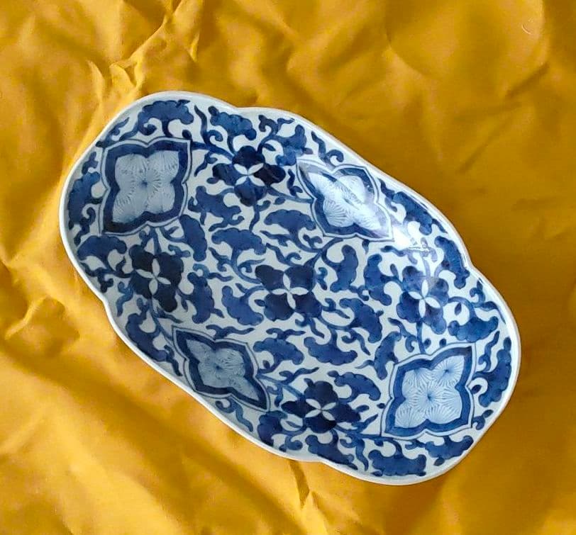 木瓜形焼物皿　６枚組