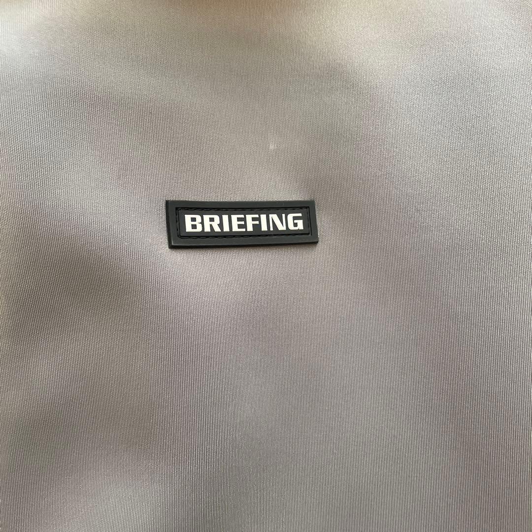 BRIEFING フード付きパーカー グレー Lサイズ