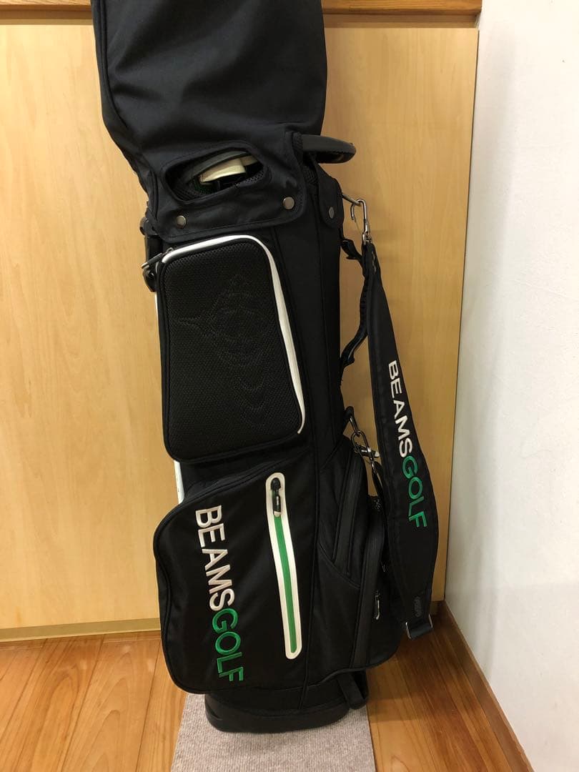 BEAMS GOLF / スタンド キャディバッグブラック