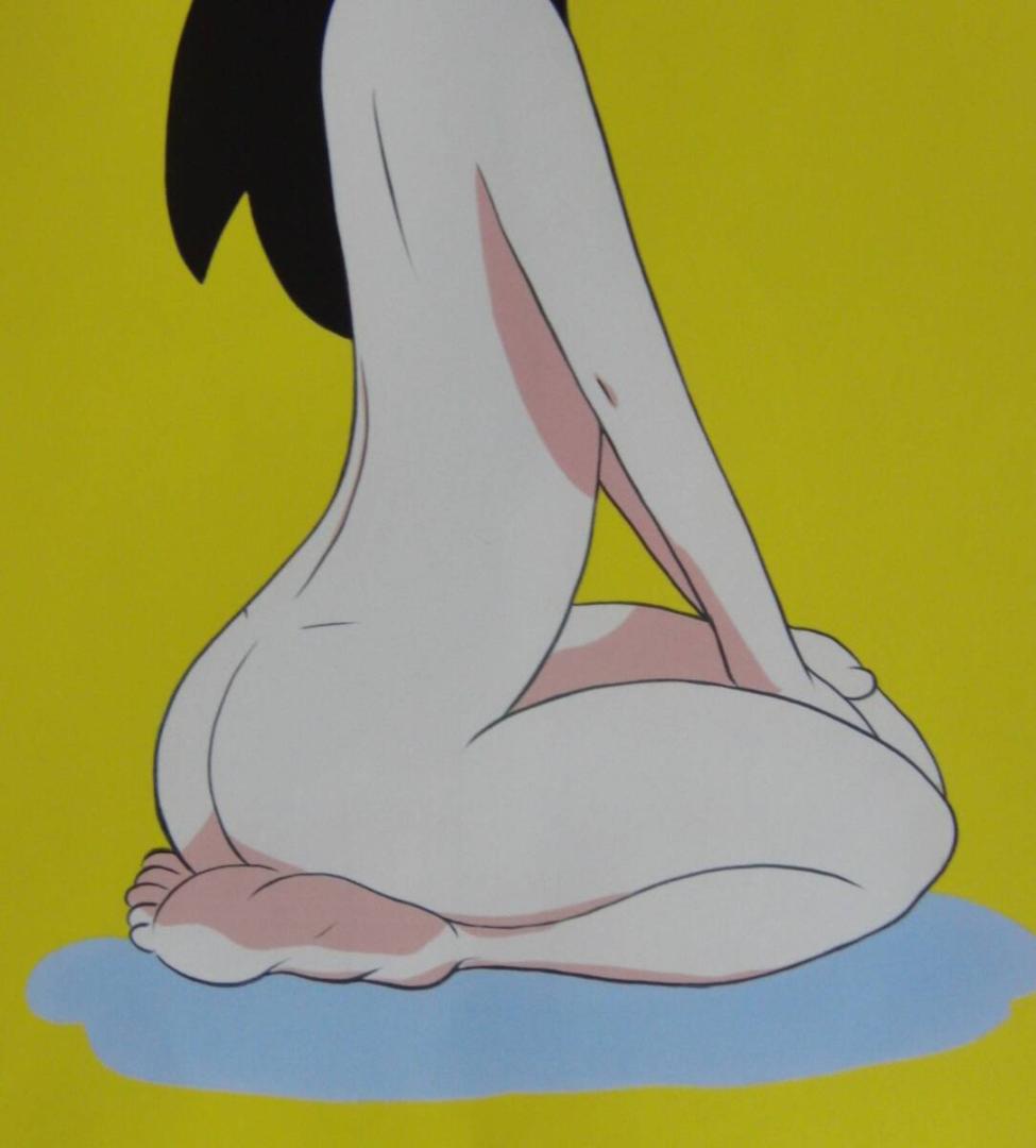 天野タケル「VENUS(YELLOW)」　 希少画集・額装画、日本製新品額縁