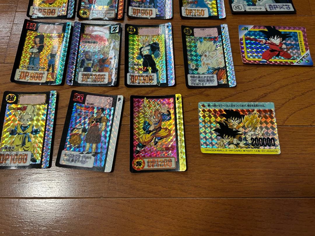 ドラゴンボールトレーディングカードセット（貴重）