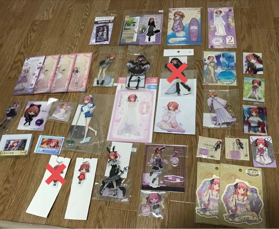 中野二乃アクリルスタンド類　まとめ売り！