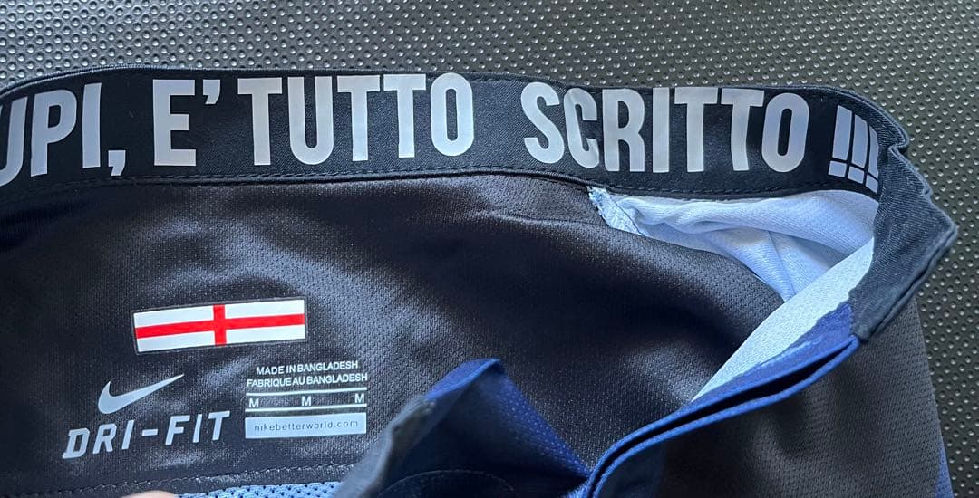 インテル 13/14 サネッティ #4　ユニフォーム　選手支給品　引退記念