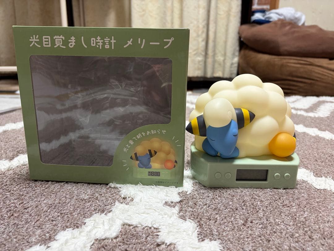 ポケモン 光目覚まし時計 メリープPokémon Sleep Mareep