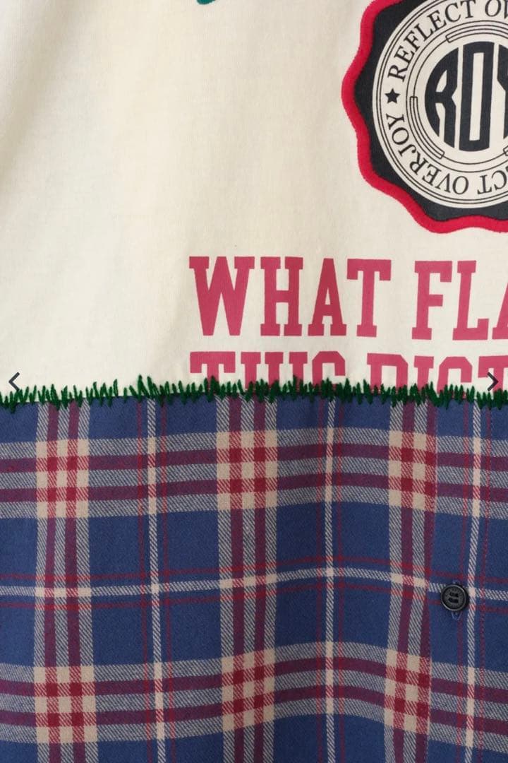 LiSA ROY ドッキングロングスリーブTシャツ