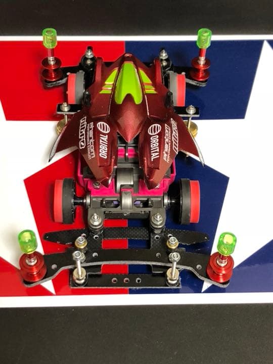 ミニ四駆 完成品 MSフレキカスタム phantomマンタレイMK-2