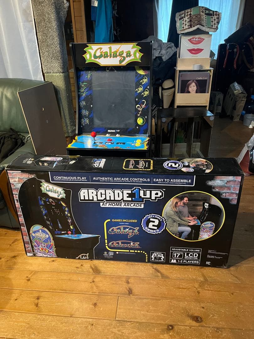 たっつープロフ確認  Arcade1Up ギャラガ・ギャラクシアン