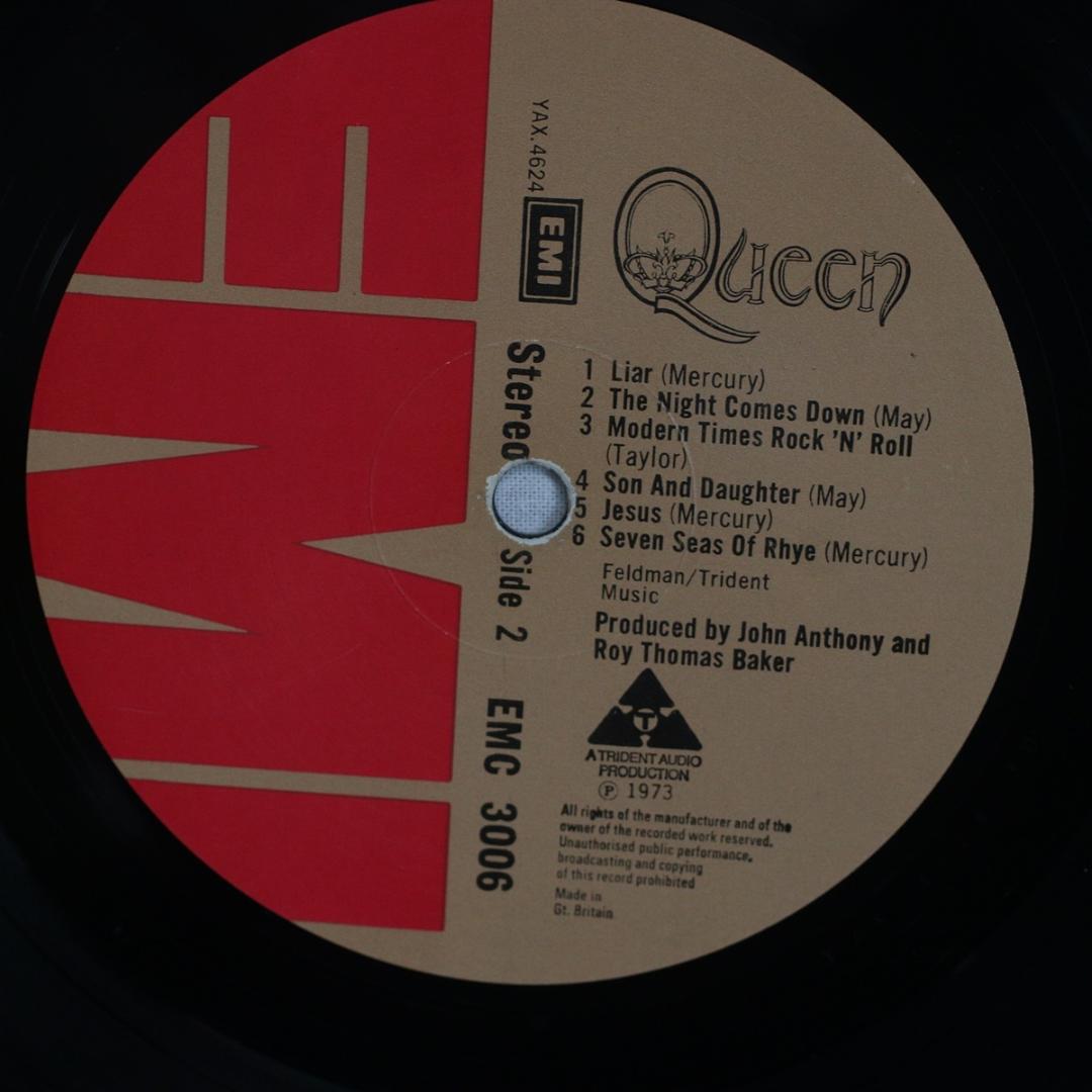 英LP Queen UK盤 Stereo UKオリジナル盤初期プレス クイーン