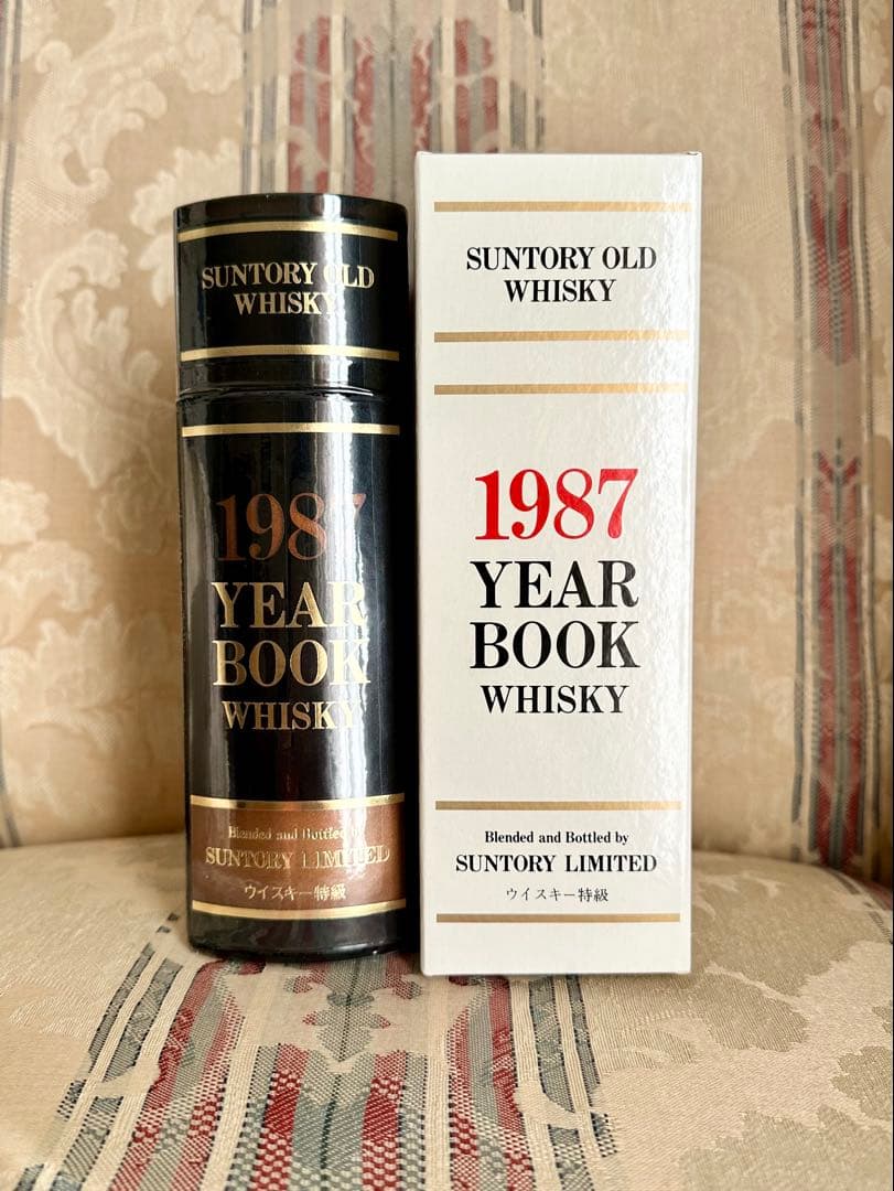 限定品サントリー洋酒頒布会 ’86 WHISKY 特級ウイスキーオールドブック型
