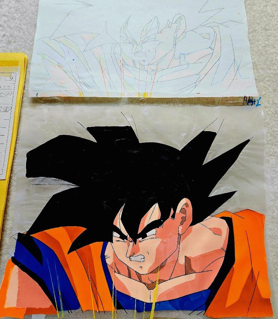 【セル画】③　ドラコンボールＺ　悟空　動画、撮影記録有り