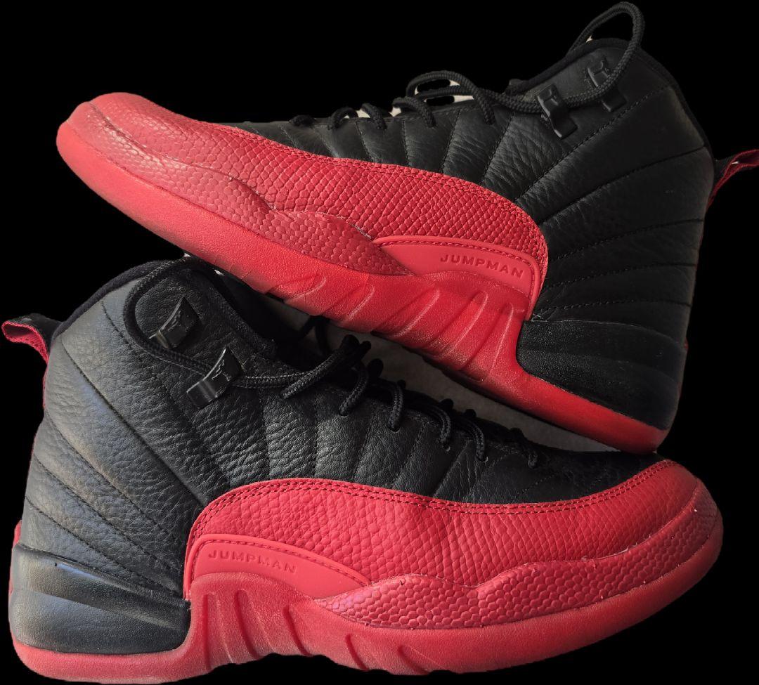 Jordan 12 ブラック/レッド 23 /24.5cm
