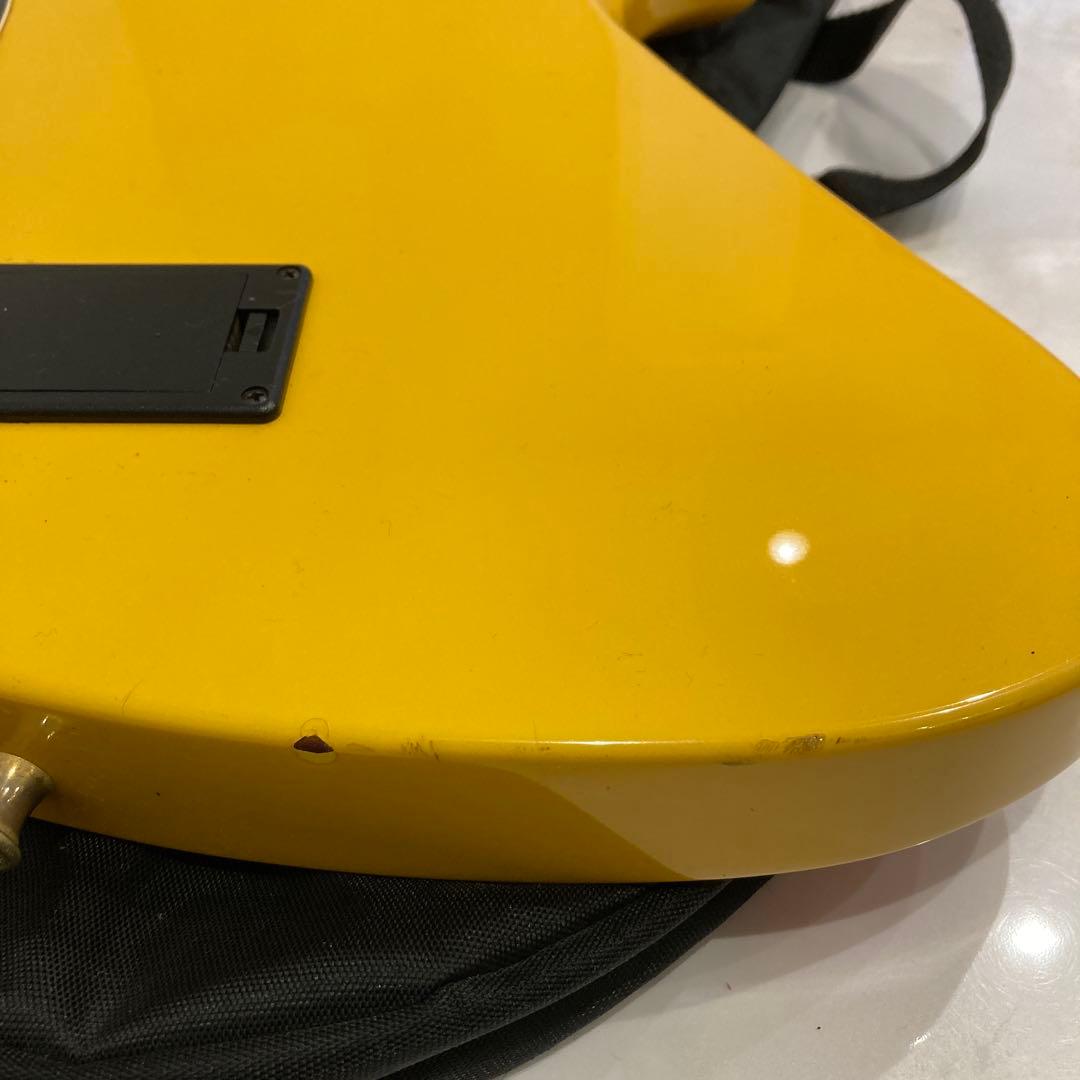 Burny MG-145S HY hide Model 】イエローハートギター