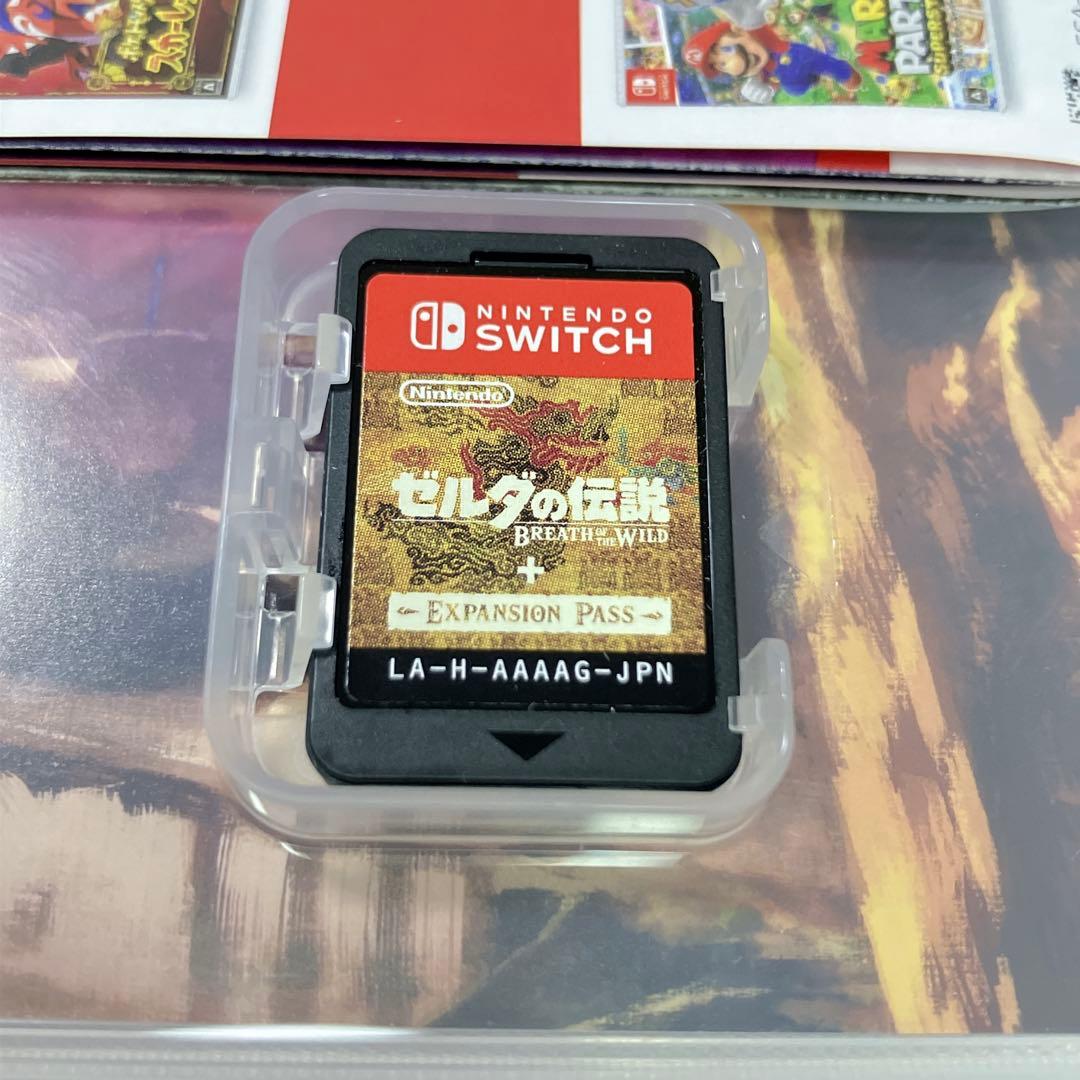 Switchゼルダの伝説ブレスオブザワイルドエキスパンション・パス＆攻略本セット
