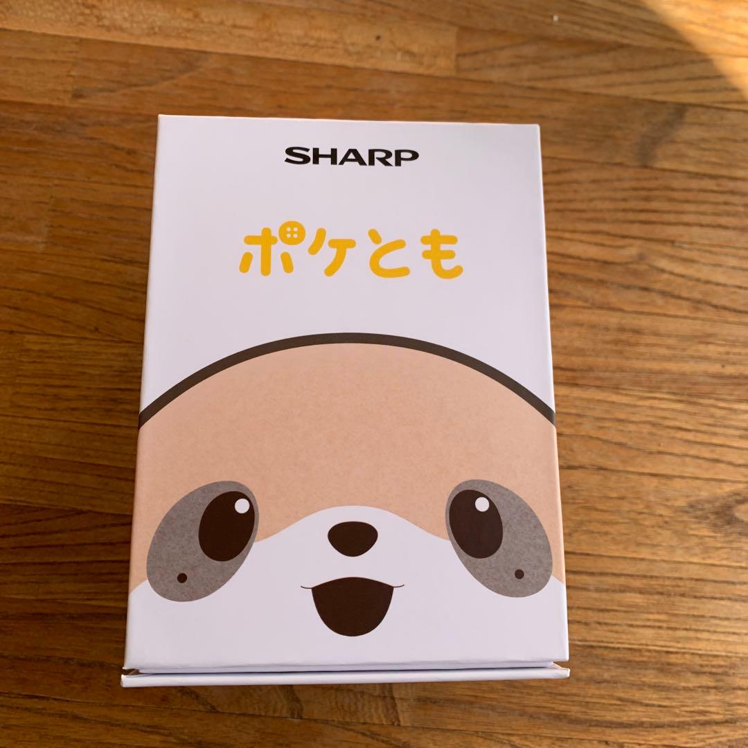 シャープ　ポケとも　本体と充電ホルダー