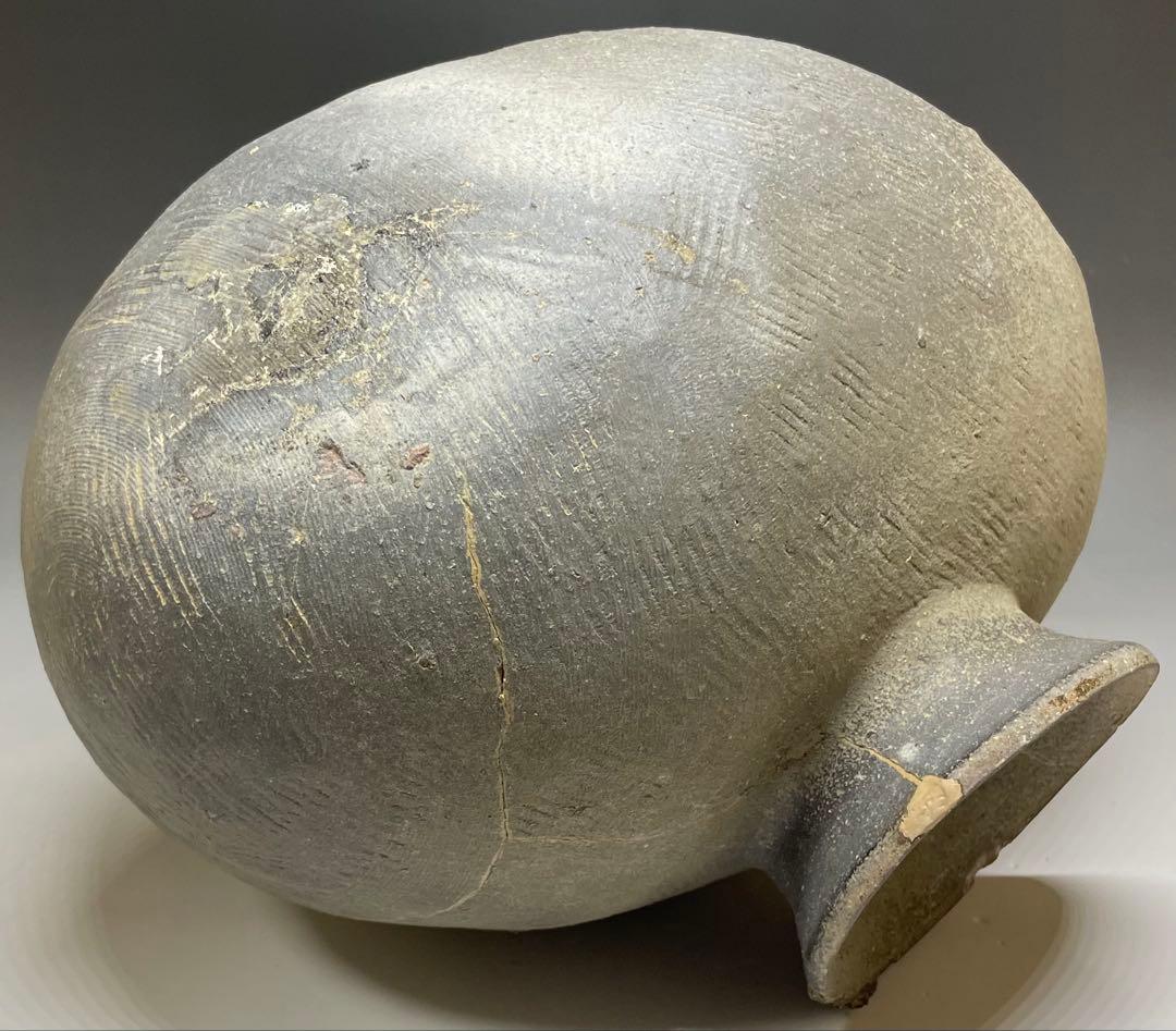 須恵器　新羅土器　特大　俵壺　y117