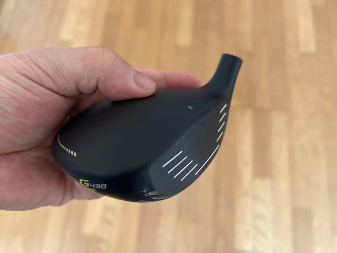 PING G430 3W 15度 ツアーChrome 75Rシャフト、カバー付き