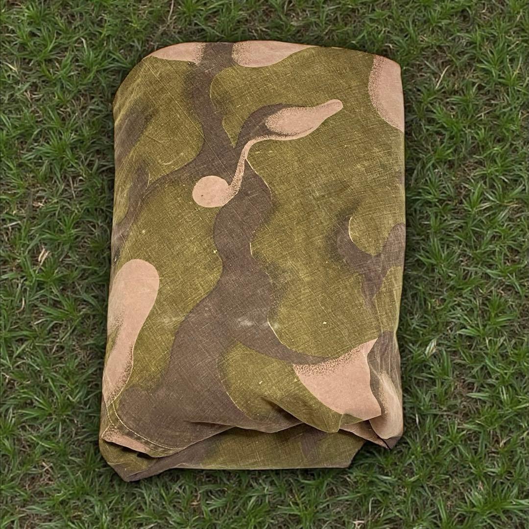 【超レア】ハンガリー軍幕　初期型　扇型　１枚①　迷彩　ハリケーンカモ　ミリタリー