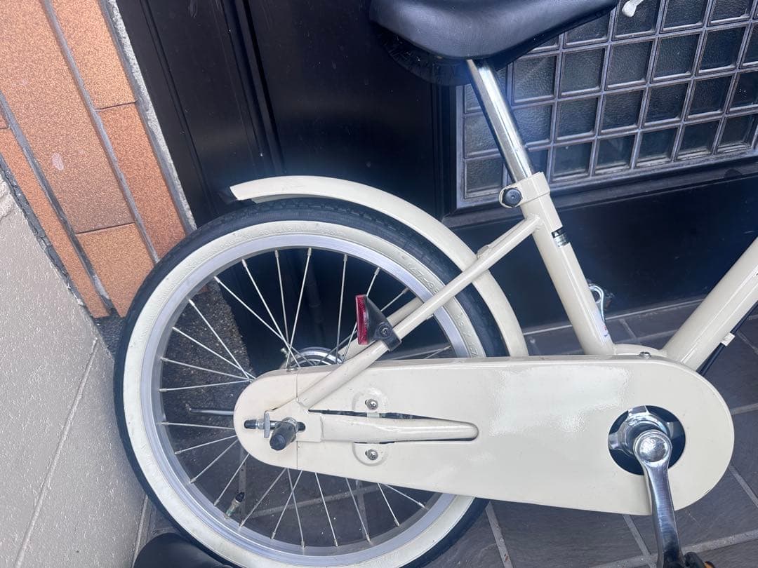 子供用 自転車 あさひ イノベーションファクトリー 18インチ アイボリー