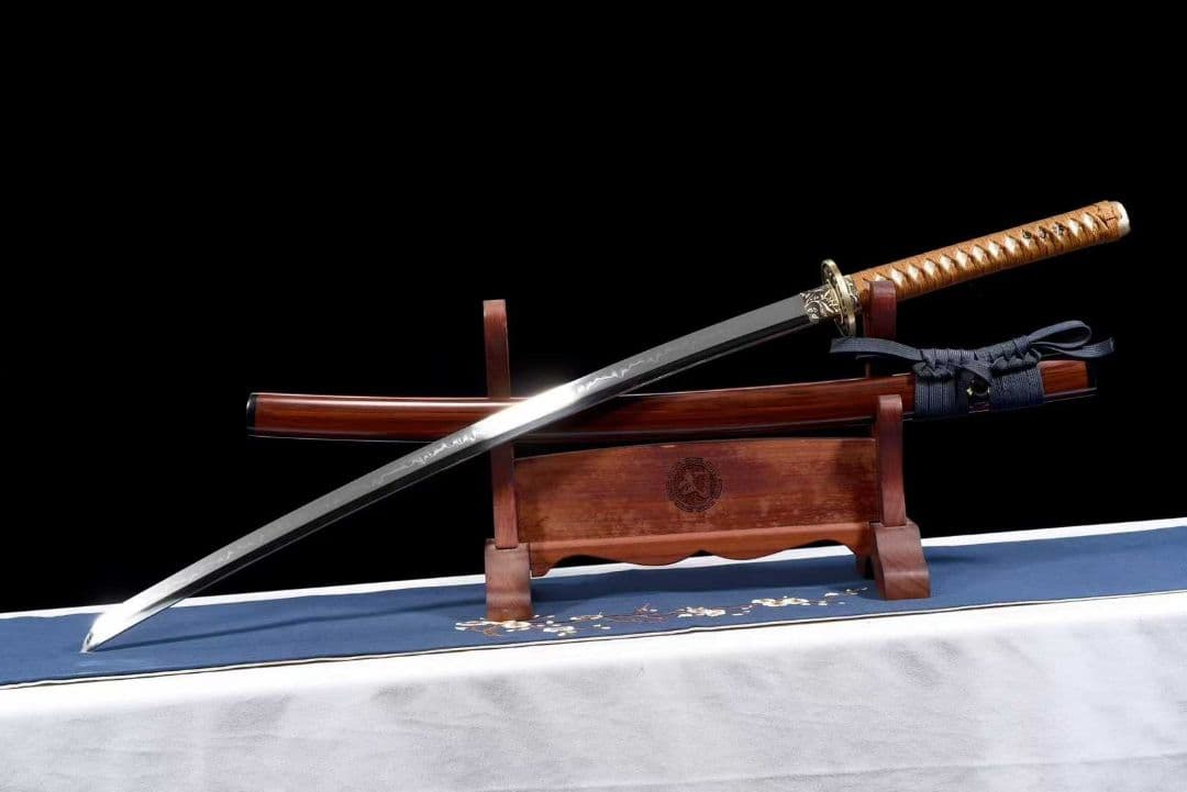 【キツネ桜】古兵器 武具 刀装具 日本刀　模造刀 居合刀 武士道 鑑賞用 美術刀