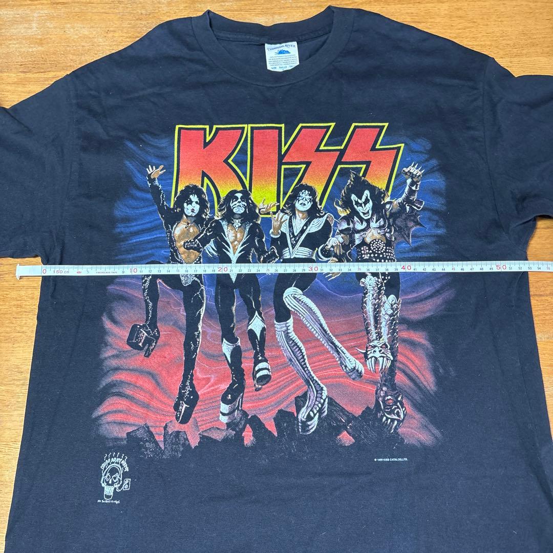 KISS バンド Tシャツ Lサイズ ブラック