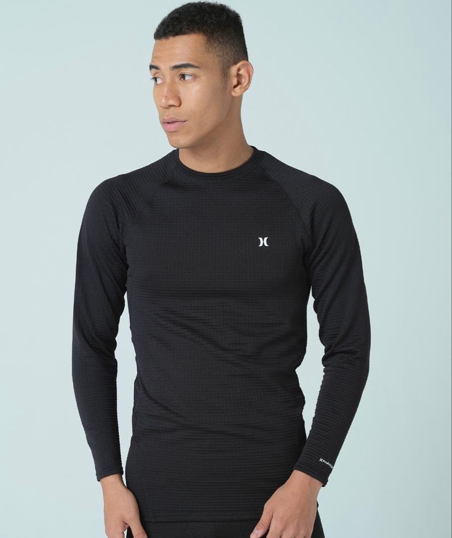 Hurley ハーレー メンズ ファントムワッフルインナークルー S