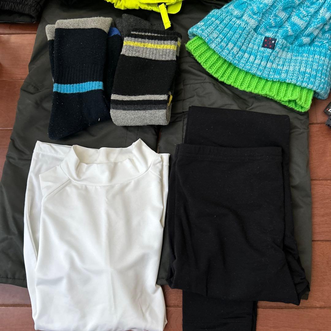 スキーウェアSPALDING美品　140 9点セット