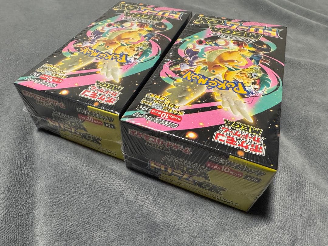 ポケモンカード MEGAドリームex 2BOX シュリンク付
