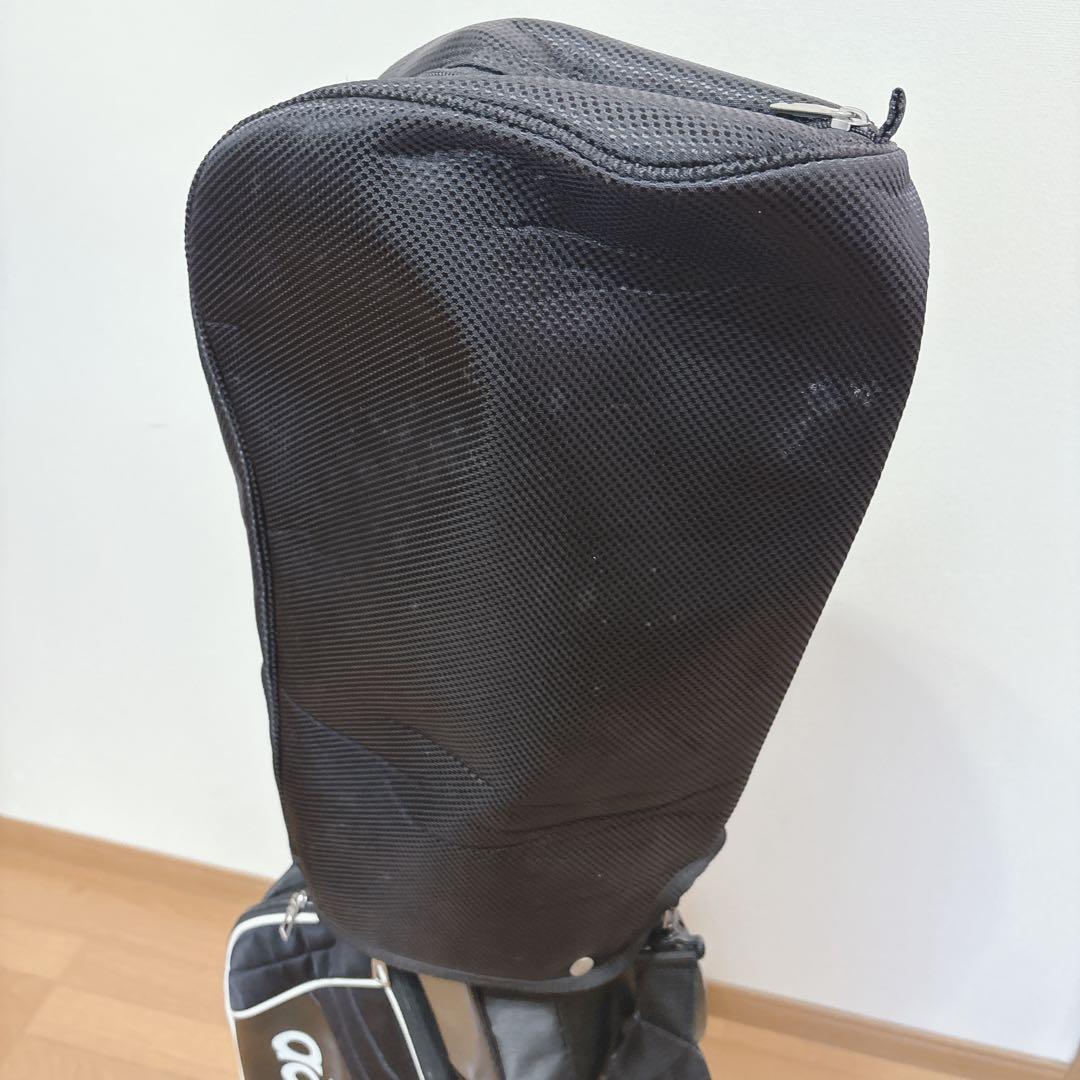 K384 美品！adidas キャディバック ブラック 軽量