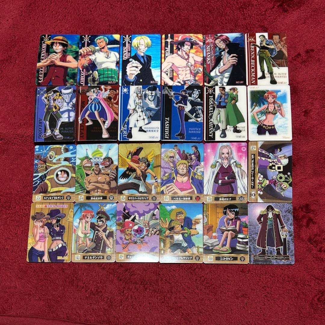 ワンピース　海賊王グミカード 190枚 まとめ売り