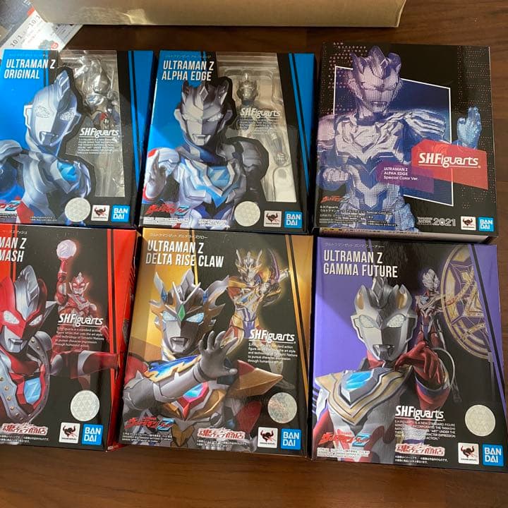 美品！S.H.Figuarts 7体セット　ウルトラマン　フィギュア