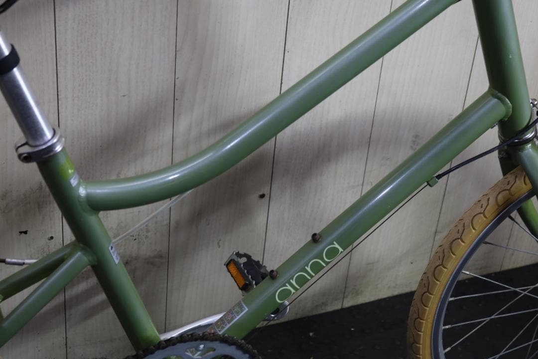ANNAアンナ クリーム 20インチ7速 アルミ 380mm minivelo