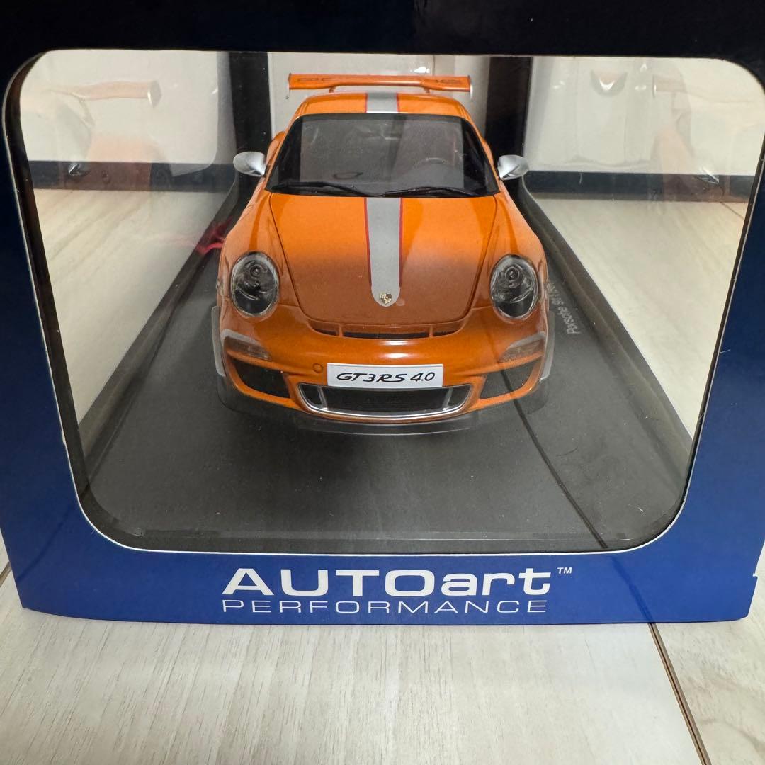 AUTOart Porsche 911 GT3 RS 4.0 オレンジ 1/18