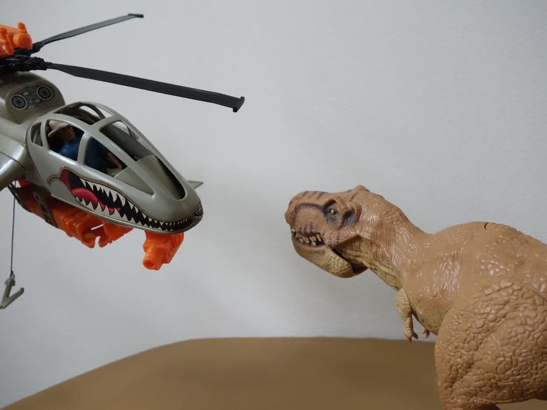 【フィギュア】ジュラシックパーク キャプチャーコプター ケナー （付属品あり）