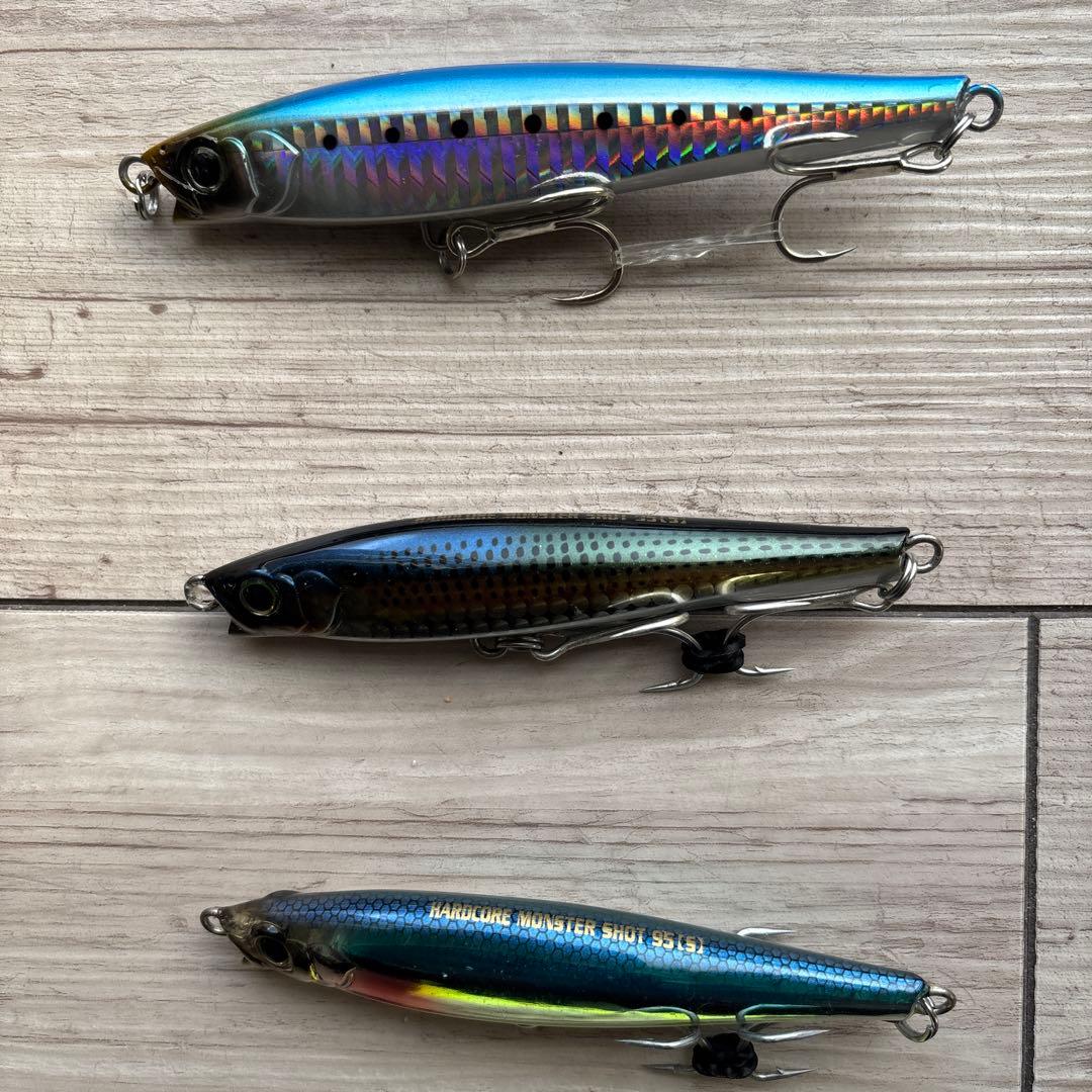 シーバス、青物、プラグセット売り