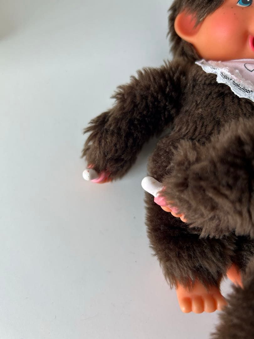 モンチッチ ブルーアイ　 青い瞳　昭和レトロ　ぬいぐるみ 2体セット　ペア