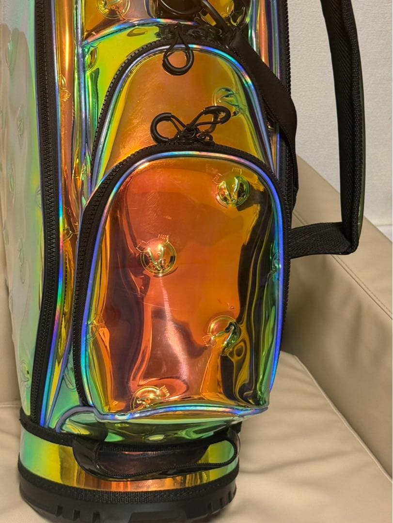 【送料込み】激レア非売品　ホンマ　スケルトンキャディバッグ 希少