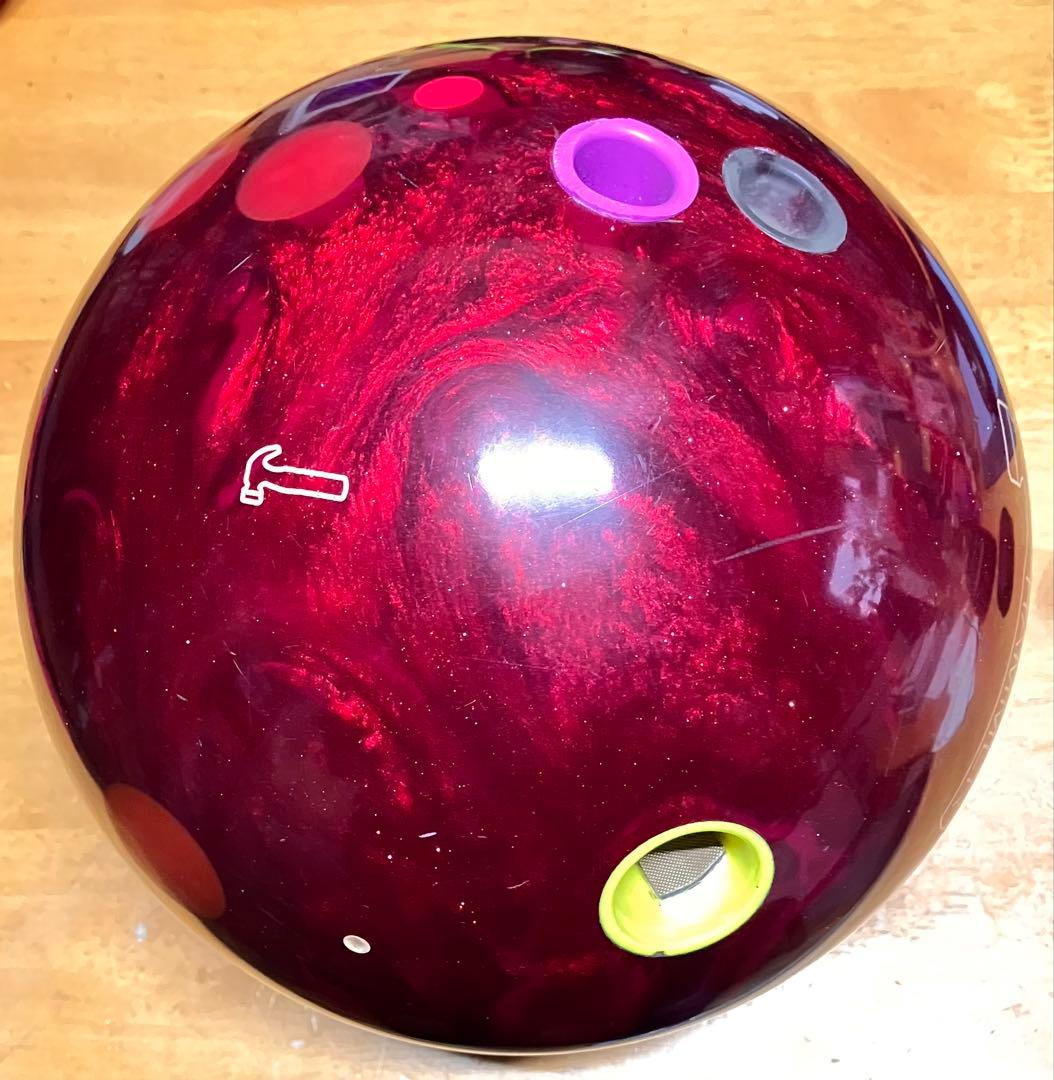 じ*じ様 美品 HAMMER BLACK WIDOW 2.0αボウリングボール1