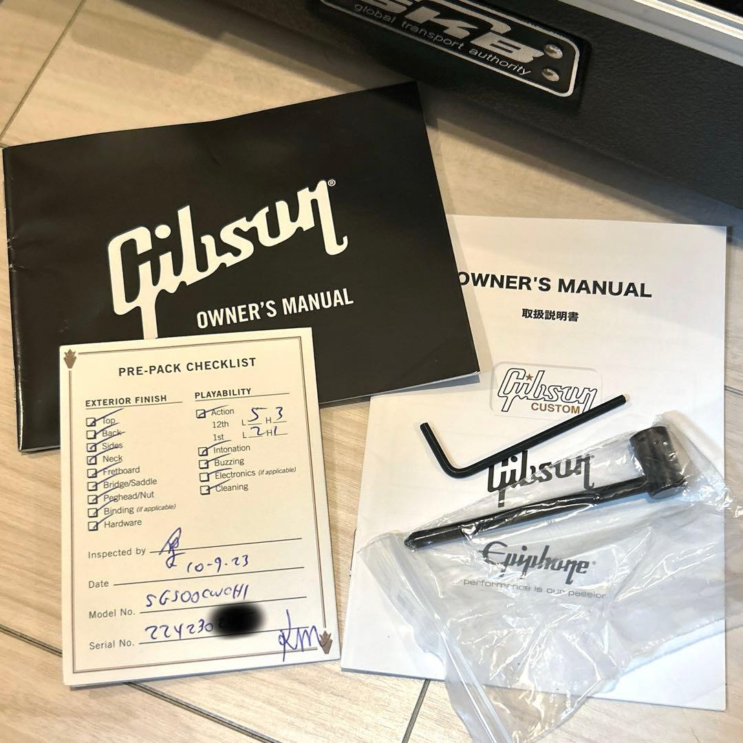 【新品同様！】Gibson USA SG Standard 希少 ハードケース付