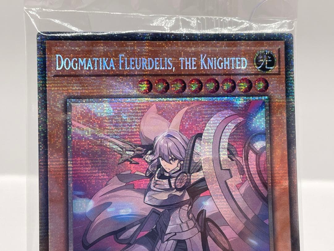 希少 EU版 教導の騎士フルルドリス スターライトレア 遊戯王 新品未開封