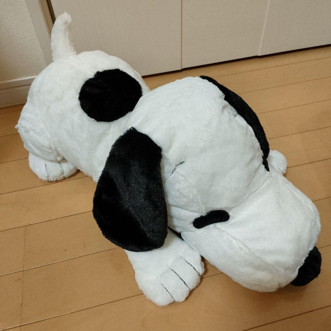 スヌーピー ギガジャンボ ふせポーズ ぬいぐるみ