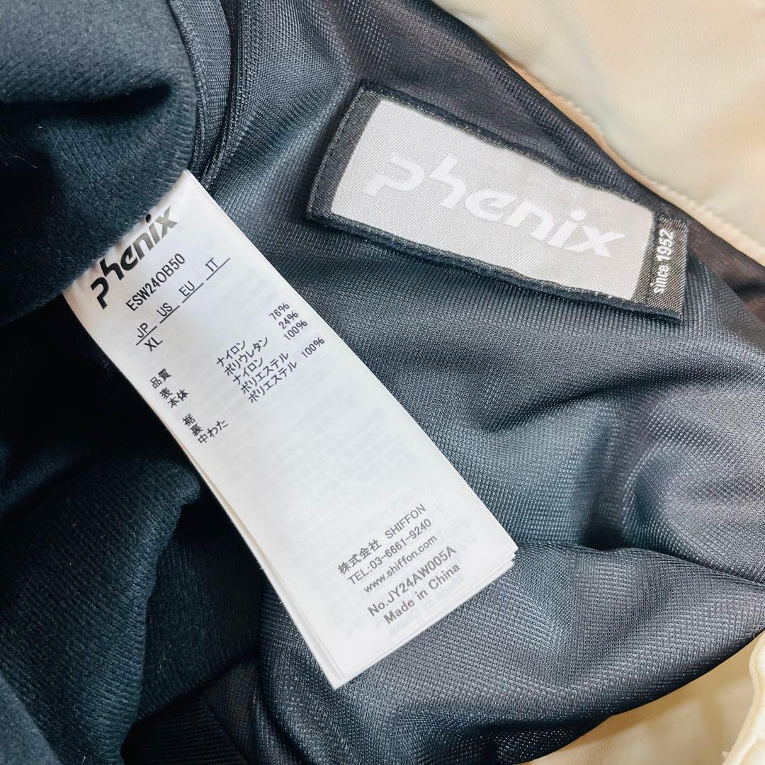 フェニックス エレガント スキーウェア ベージュ セットアップ XL 24AW