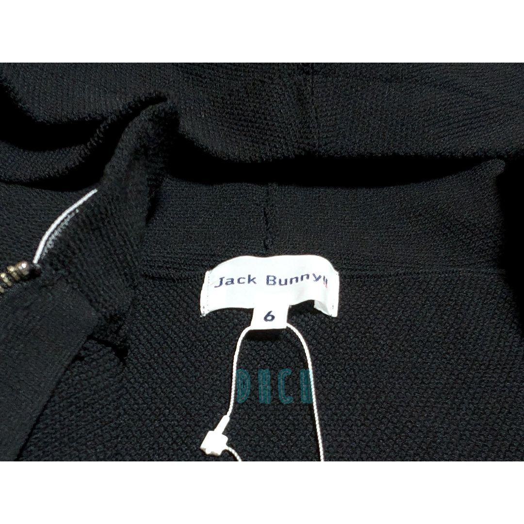 新品 【サイズ６(ＸＬ)】【ブラック】ジャックバニー ニットパーカー ゴルフ