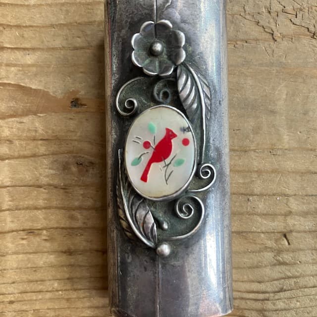 70s ヴィンテージ ズニ インディアンジュエリー BIG ライター ケース