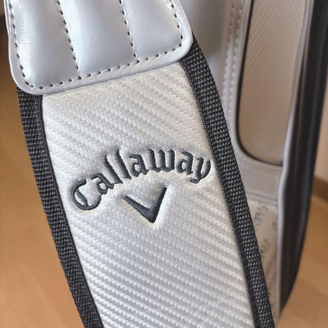 K415 美品！Callaway キャディバッグ シルバー
