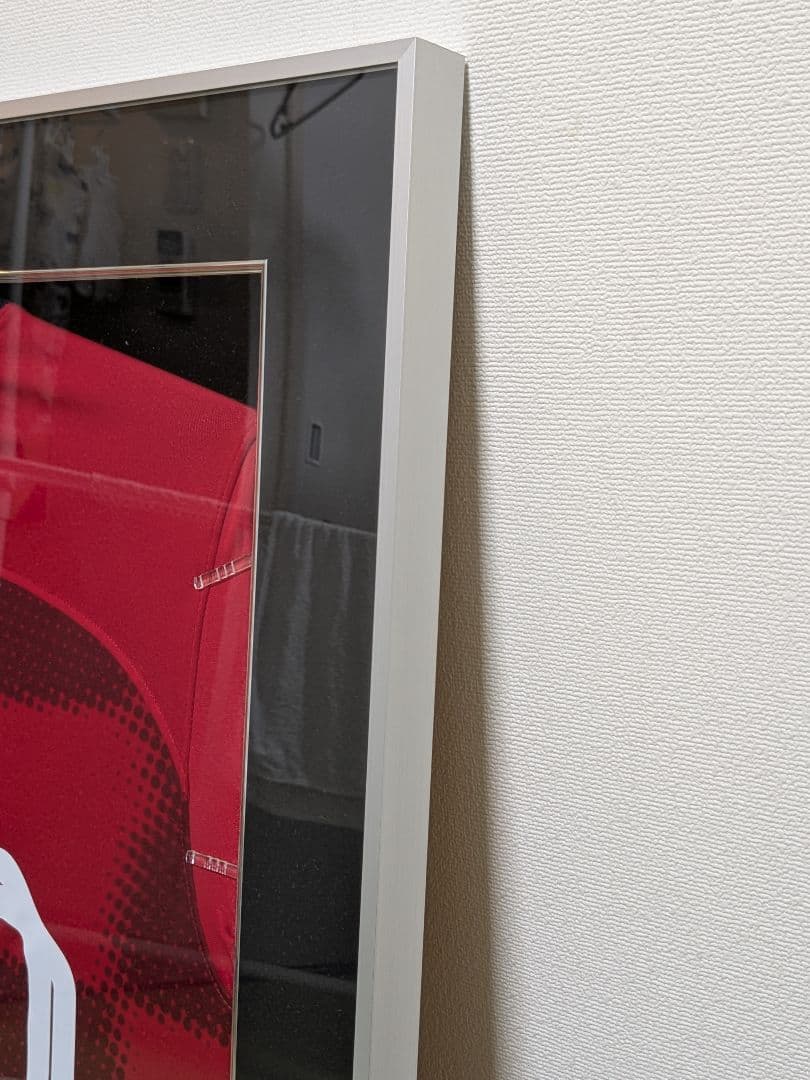 【鹿島アントラーズ】鈴木優磨月間MVP受賞祈念特製フレームユニフォームおまけ付き